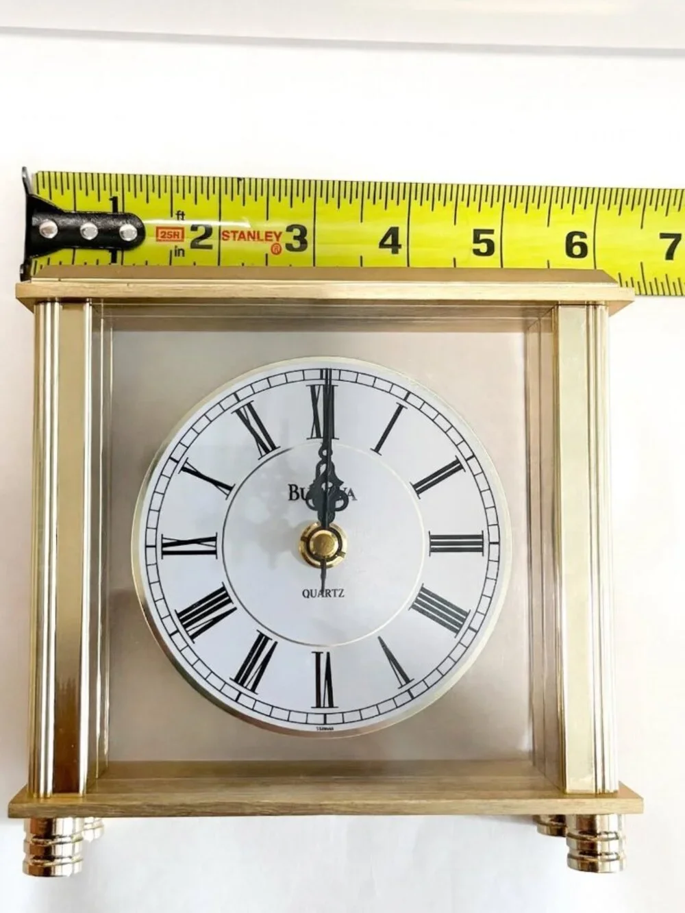 Bulova brass quartz